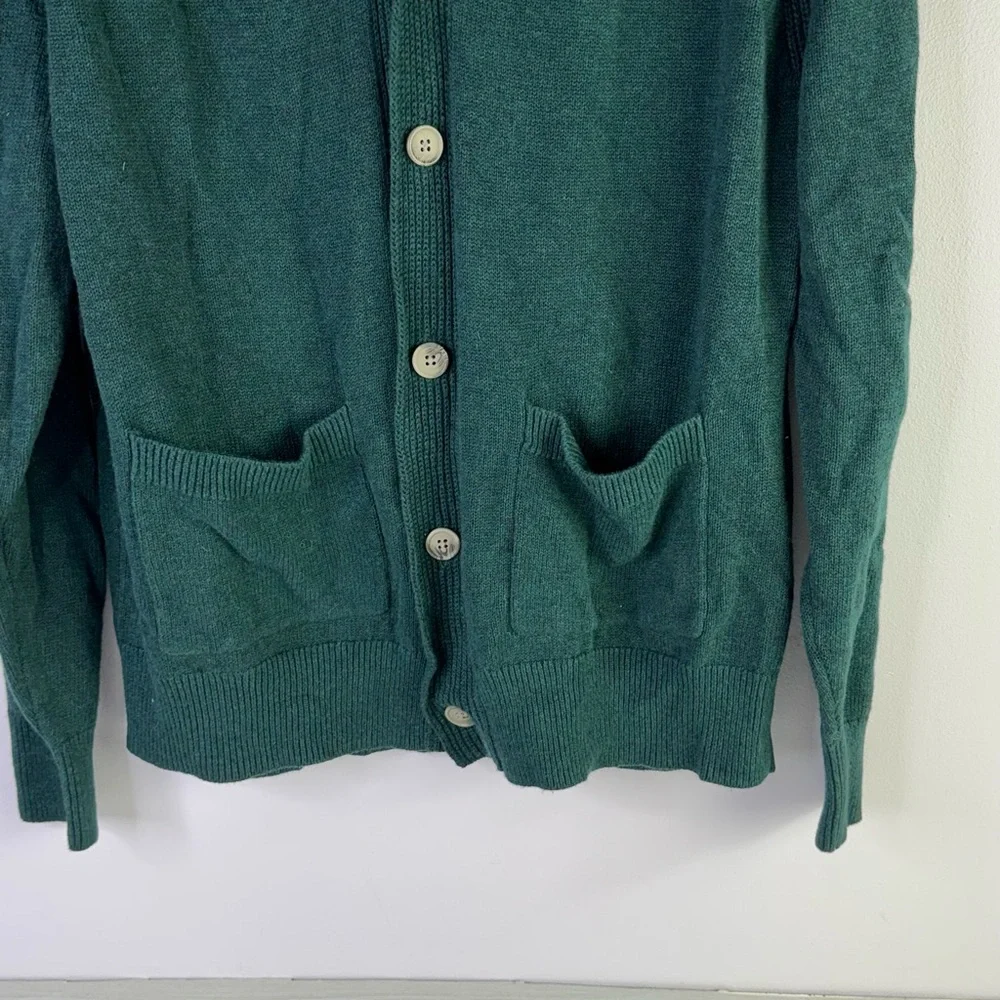 BONOBOS slim Cotton Linen Shawl Cardigan size large